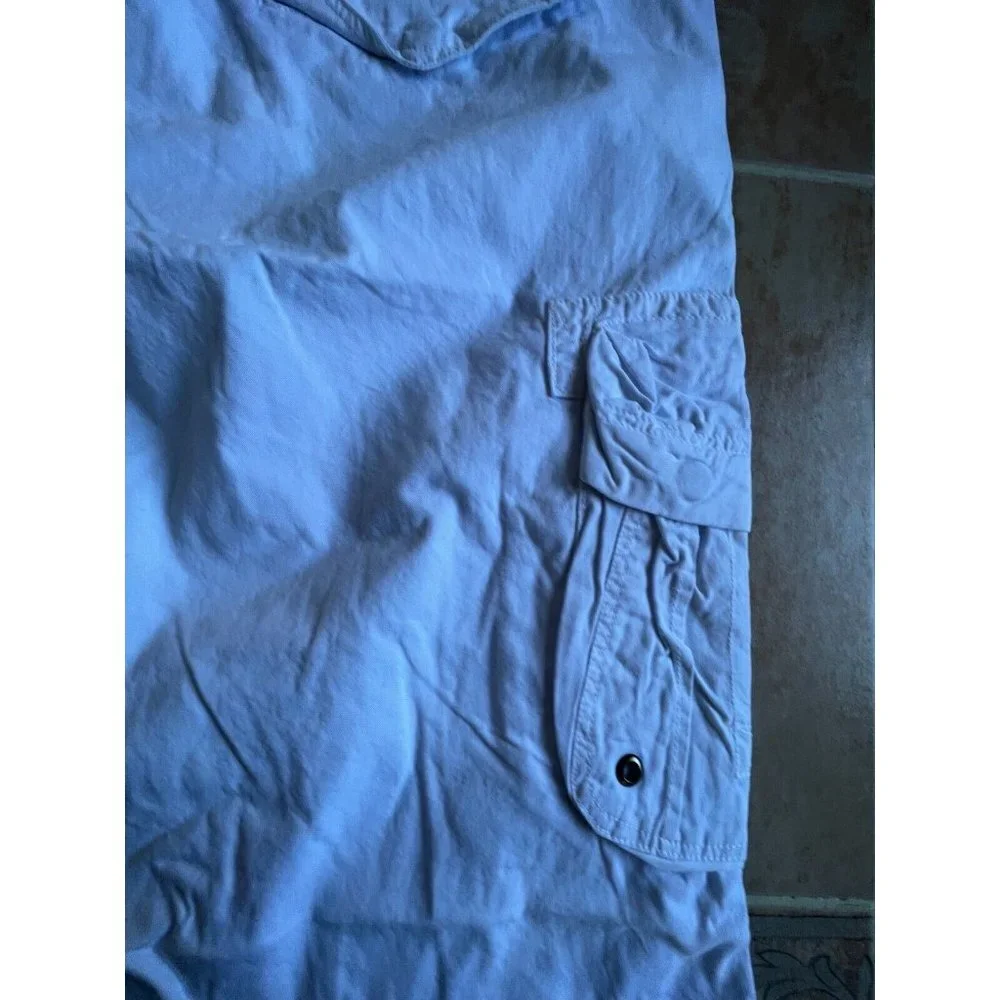 RawX Regular-Fit Belted White Cargo Shorts‎ Tailored Men size 38